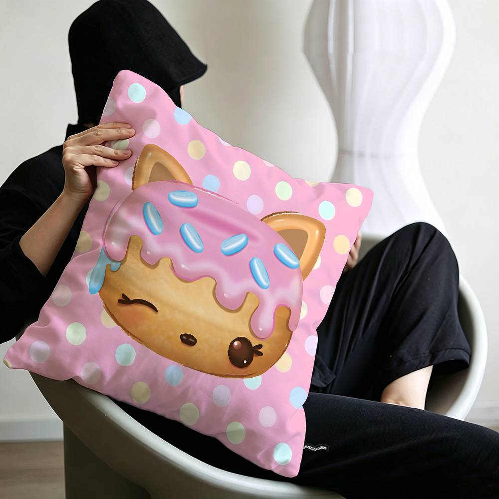 Cute Num Noms Lucky Dragon pillow cover sofa cushion cover home room decoration children gift