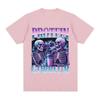 Protein Gobbler Gym TShirt Funny Skeleton Fitness Weightlifting Meme Graphic TShirt Unisex Women Fashion High Quality Cotton Tees