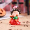 Large Roly-Poly Tang Dynasty Lady Ornament - Home Entrance & Festival Gift