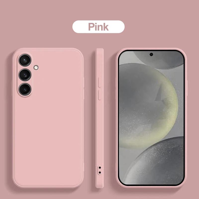 24 Ultra Plus S24Ultra Case Oringal  Liquid Silicone Phone Case For Samsung Galaxy S24 S 24 Ultra Plus S24Ultra Soft Cover