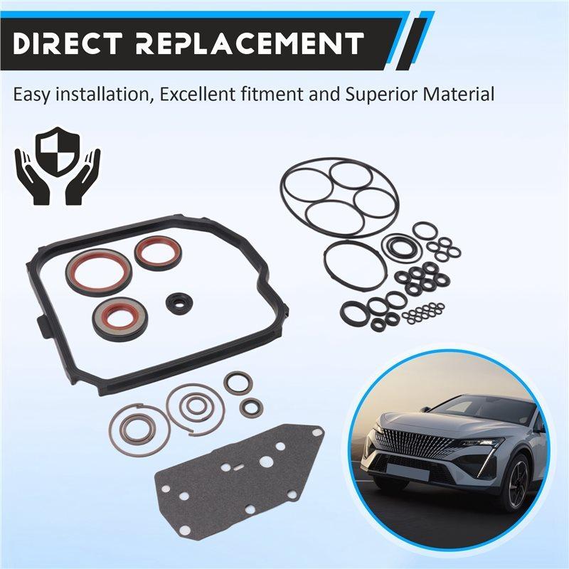 WO-K155900A 155400 DPO AL4 Automatikgetriebe Haupt-Überholungs-Reparatursätze Antriebswellen-Wellendichtring Für Citroen