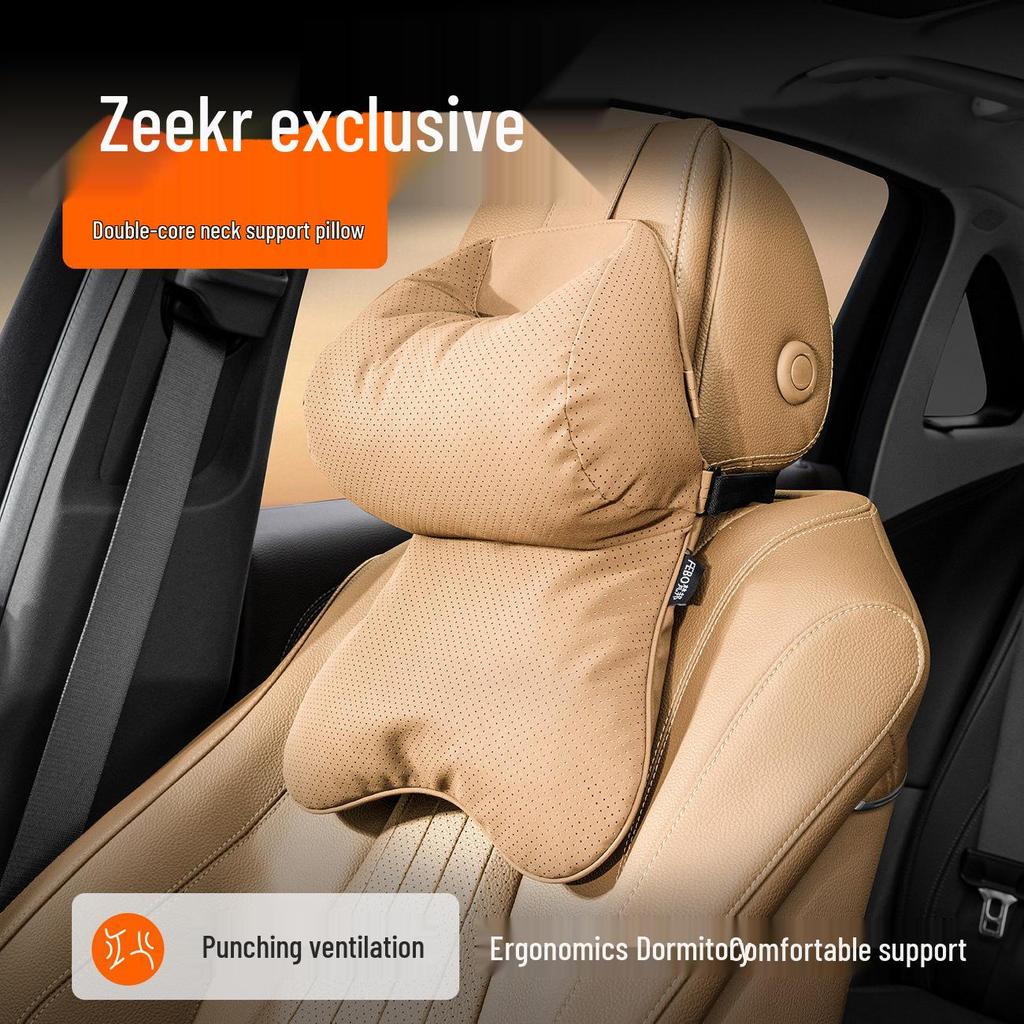 Zeekr Headrest Neck & Lumbar Support Pillow for Models 001/7x9x/007gt/009