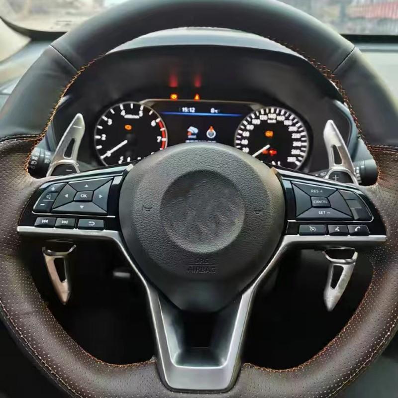 For Nissan Juke F16    Steering Wheel Aluminium Shift Paddle Extension Shifters Device Car Styling Accessories