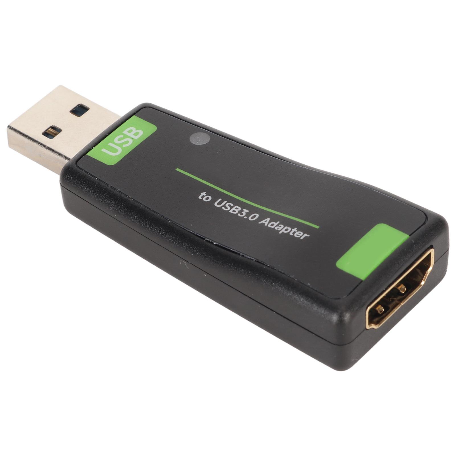 

Карта видеозахвата 4K, мультимедийный интерфейс HD для адаптера карты видеозахвата USB 3.0 для прямой трансляции