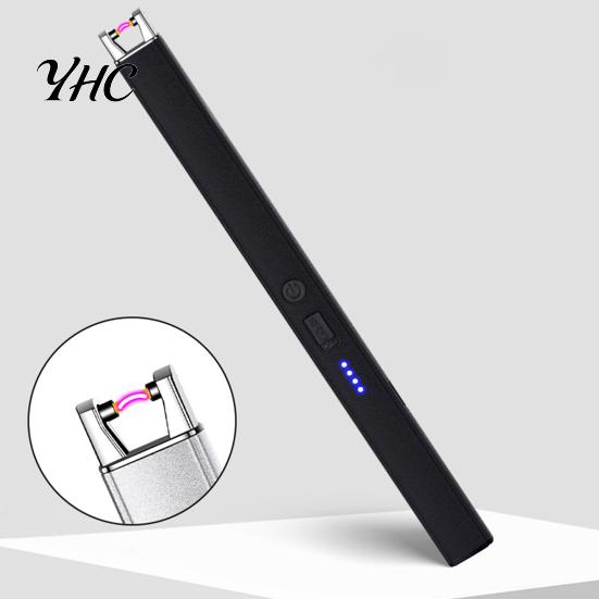 Splashproof Electric Igniter 1 Set USB Rechargeable Flameless Candle Windproof Pulse for Home Outdoor Camping Safe