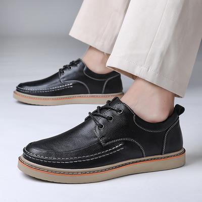 Men's Handmade Casual Leather Shoes Flat Shoes