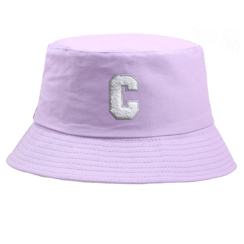 New Letter C Bucket Hat Fisherman Cap For Men And Women