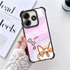 Corgi Hund Süß Vergoldet Handyhülle Für Xiaomi Redmi Note 14 15 Pro Plus 13 12 11 11S 11T 10 9S 9 5G Sturzfest Airbag Abdeckung