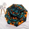 1pc Owl Mandala Automatic Open/close Umbrella, 8-Rib Sturdy Structure, Portable Travel Umbrella, Parties, Everyday Use, Outdoor Accessory, A
