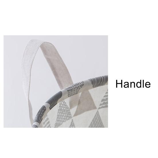 Large Capacity Foldable Clothing Holder Laundry Basket Storage Bag Organizer