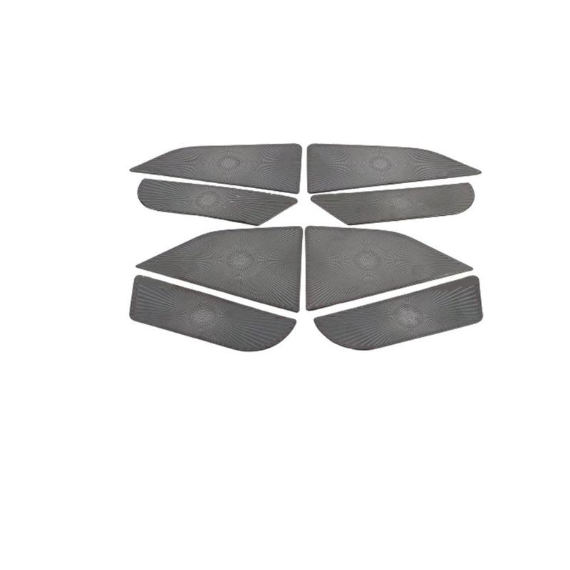 For Volkswagen VW Passat      Stainless Steel Car Inner Door Audio Speaker Covers Accessories Decoration