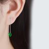 Korean Style Long Tassel Zircon Earrings for Women