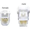 1-Pin Automobilstecker Sicherungskasten Stromkabel Buchse 6098-0441 90980-10995 6240-1093 90980-10994 7383-7665-30(Weiblich männlich)