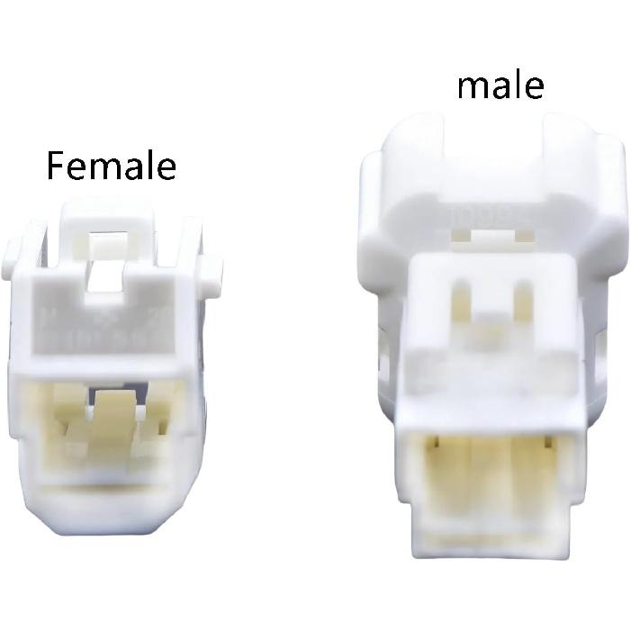 1-Pin Automobilstecker Sicherungskasten Stromkabel Buchse 6098-0441 90980-10995 6240-1093 90980-10994 7383-7665-30(Weiblich männlich)