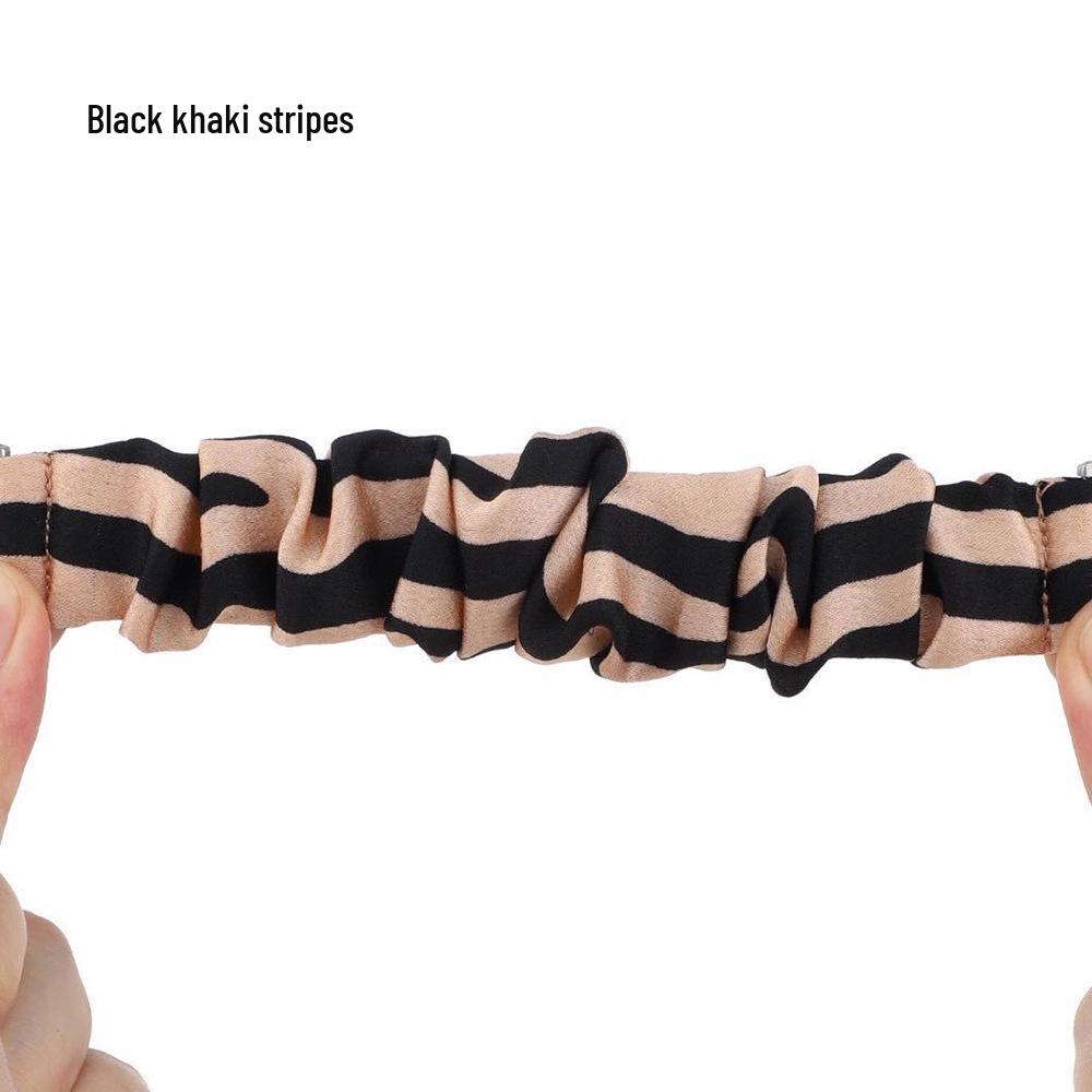Brățară de ceas elastică tip scrunchie de 20mm/22mm pentru Samsung Galaxy Watch 4 & Huawei GT2 (42mm/46mm)