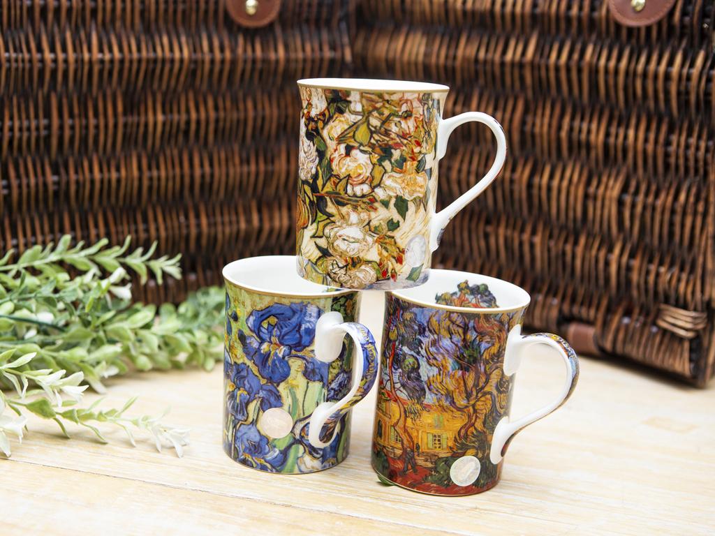 Kubek Porcelanowy Classic New Van Gogh Irysy Kubek Do Herbaty Kawy