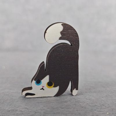 Yousheng Wooden Cat Puzzle Game Portable Pocket Travel Game for Car Road Airplane Activities Stress Relief Toy for Baby Shower Birthday Party