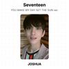 Seventeen YOU MAKE MY DAY SET THE SUN ver. Official Photocard