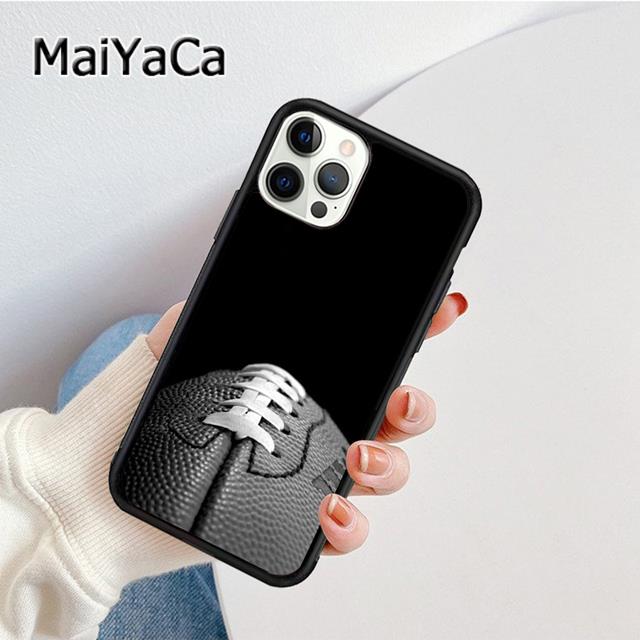 

MaiYaCa American Football Phone Case Cover For iPhone 17 Air 16 15 6s plus 11 12 13 14 pro max shell coque iPhone 11pro max
