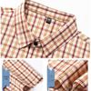 Hengyuanxiang Men's Summer Plaid Shirt