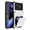 For Google Pixel 9a Case PC+TPU Dual Layer Back Phone Cover with Card Holder