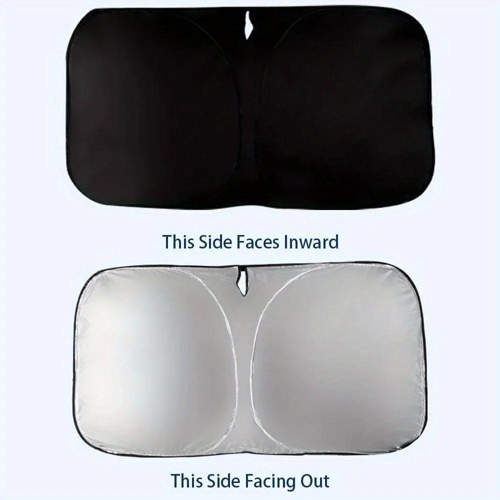 1PC UV Protection Car Windshield Sunshade for Citroen C2 C3 C5 X7 C4 Picasso Berlingo C-Crosser Auto Parts Sun Visor