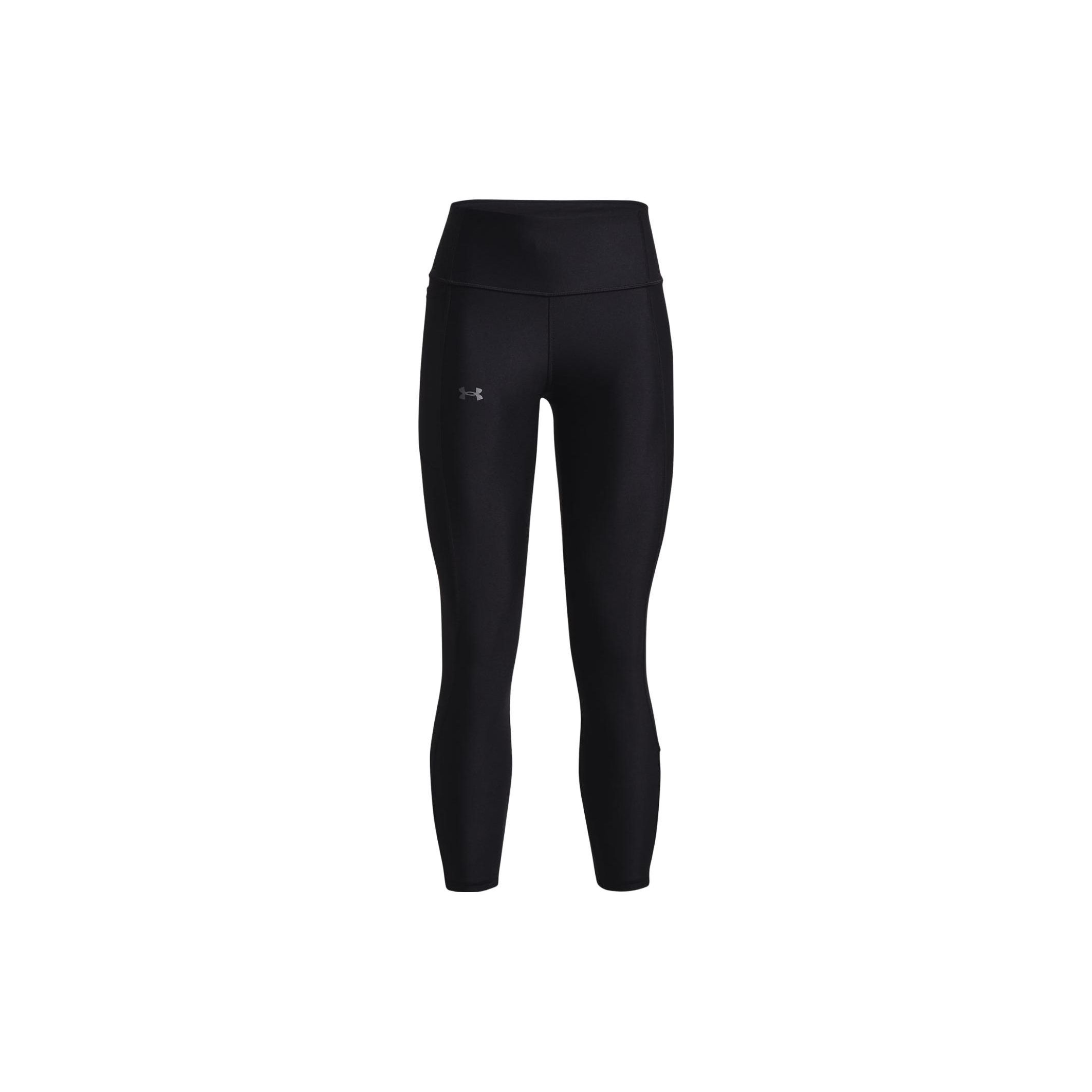 Under Armour Однотонные тренировочные леггинсы с логотипом Женские леггинсы Черные 1369914-001 XL