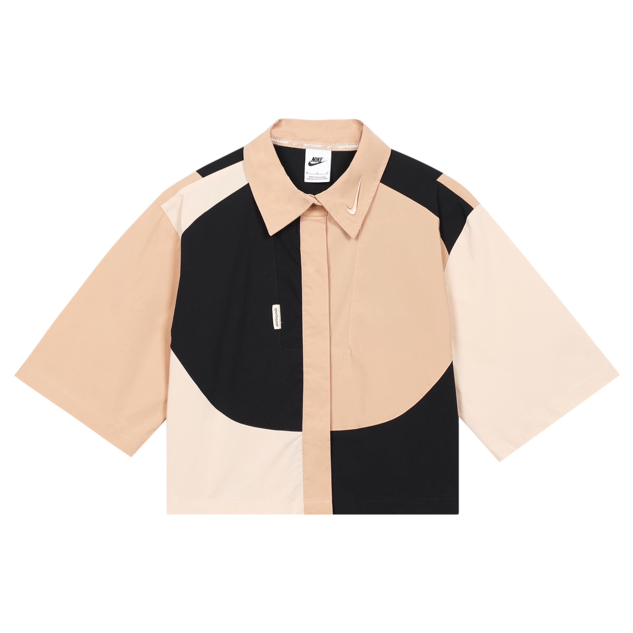 

New Nike Shirt Women s Light Coffee DV8300-200 XS