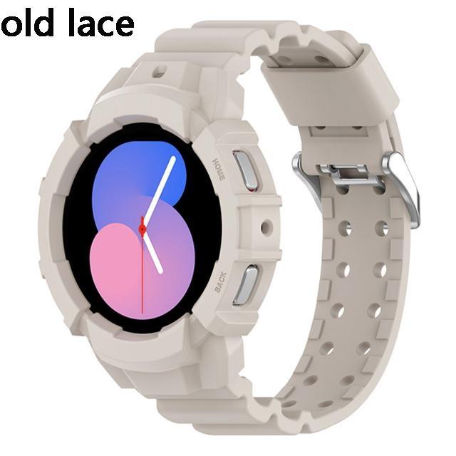 

Силиконовый спортивный чехол LEIXIUER без зазоров + ремешок для Samsung Galaxy Watch 4/5, 44 мм, 40 мм, защитный браслет, ремешок для Galaxy Watch 5, 4, 44 мм 40MM