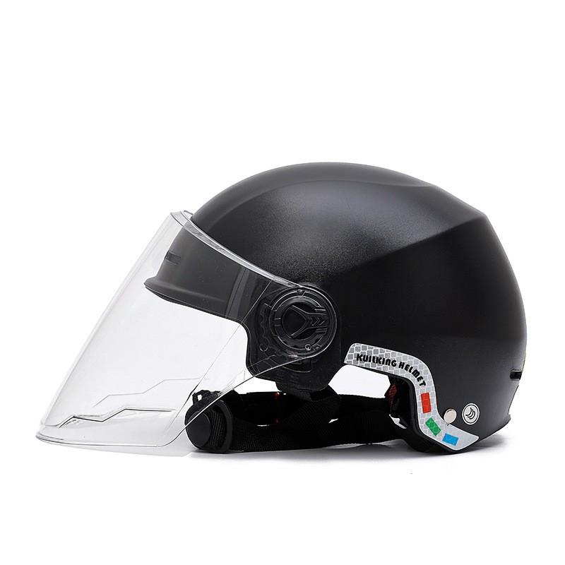 Unisex ABS Motorcycle Helmet Electric Scooter Riders Winter UV Protection Half Face