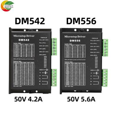 DM542 DM556 DSP Digital Motor Drivers Suitable for 42 and 57 Series Stepper Motors DC 20-50V 4.2A 5.6A Driver Module