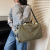 Compact Travel Duffel Bag with Adjustable Shoulder Strap Multiple Pockets Lightweight Weekender Bag