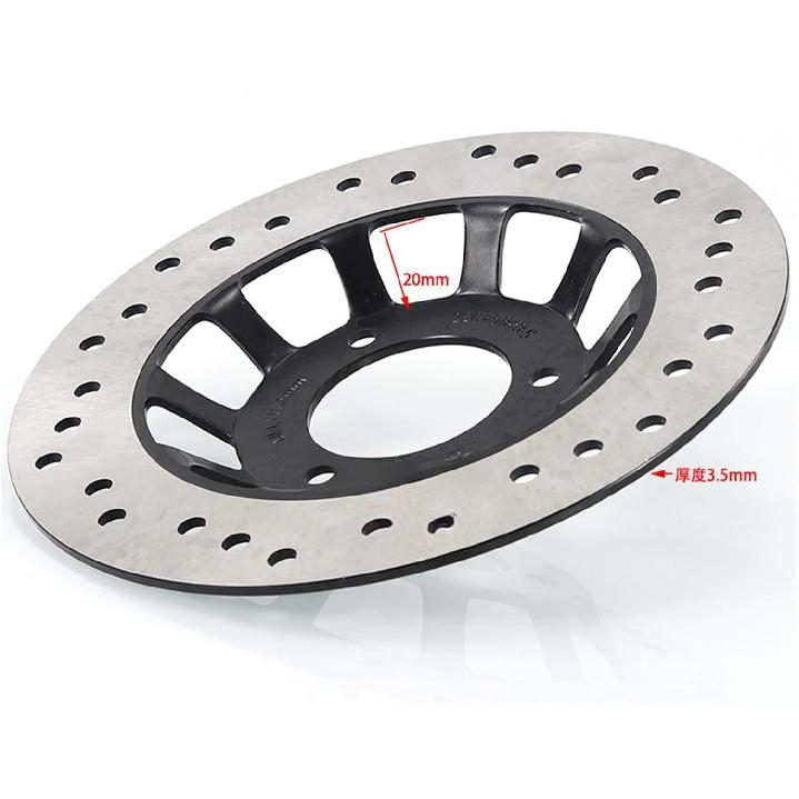 220MM-58MM 3 Holes Motorcycle Brake Disc Rotor Compatible With ATV Spare Parts Electric