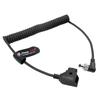 Cables Locking DC Coiled Power Cable Compatible with Atomos Ninja Blackmagic Video Hollyland Mars 400S Ultra Flexible Alvin's D-Tap Right-Angle V,