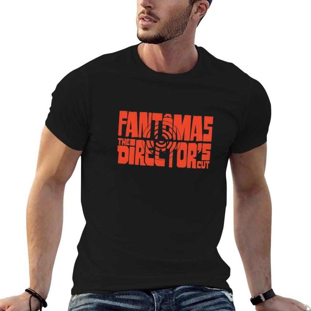 Fantomas T-shirt Registi t-shirt da uomo per uomo t-shirt casual uomo T-shirt in cotone