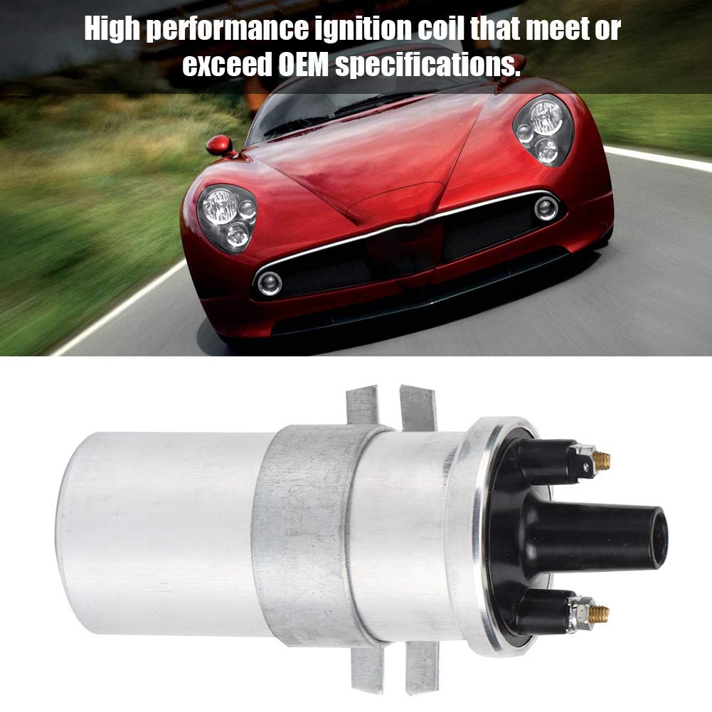 KIMISS 3 Ohm Unstable Ignition Coil for Lucas 12 Volt Application DLB101