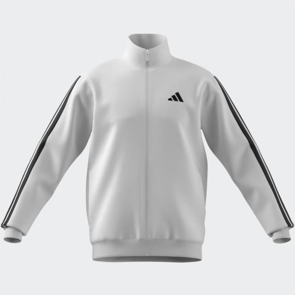 Adidas Unisex Regular Track Top 3s Tricot Regular Track Jacket Three Line Jersey White