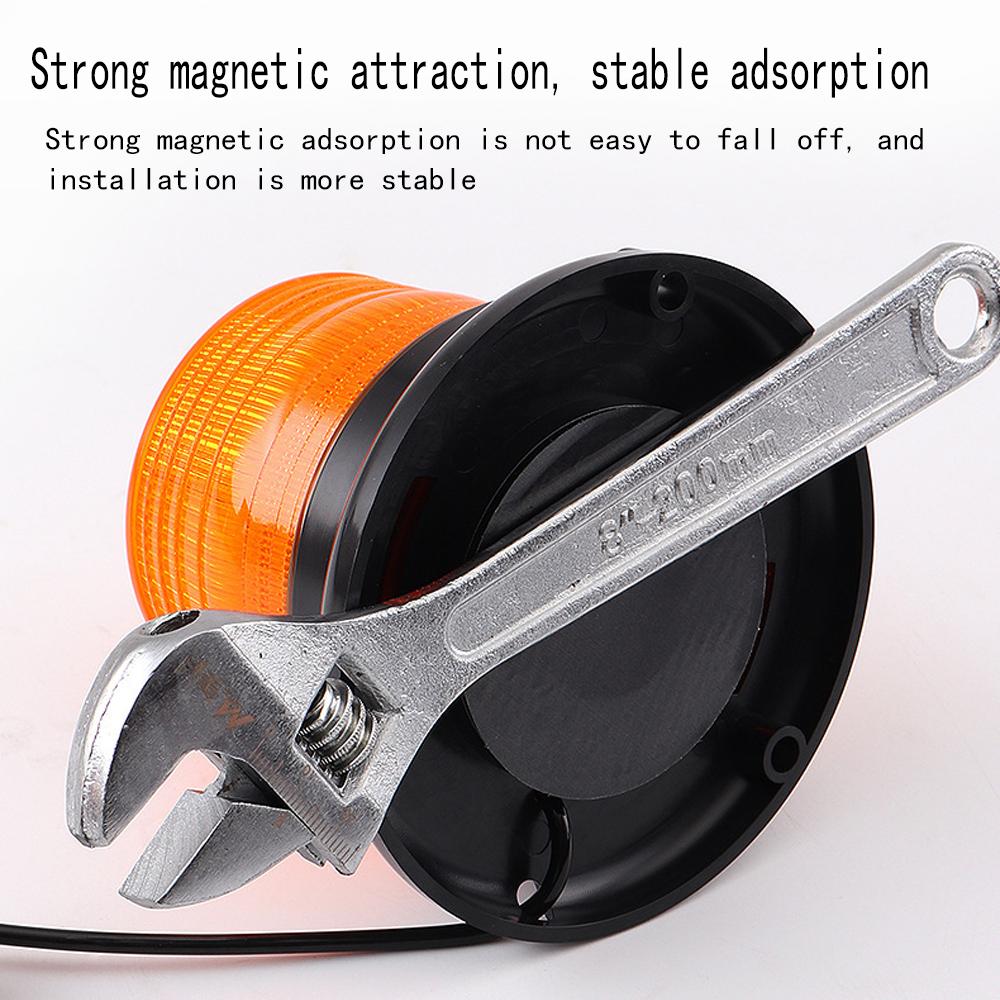 Car Strobe Light Emergency Car Rotating Traffice Indication Car Flash Beacon Light LED Orange Red Flash Car Warning Light