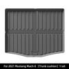 21 Ford Mustang Mach-E TPE Floor & Trunk Mats