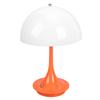 Pilz-Tischleuchte 3 Farbtemperaturen Stufenlos Dimmbar Touch-Steuerung Wiederaufladbar Mid-Century Modern Lampe für