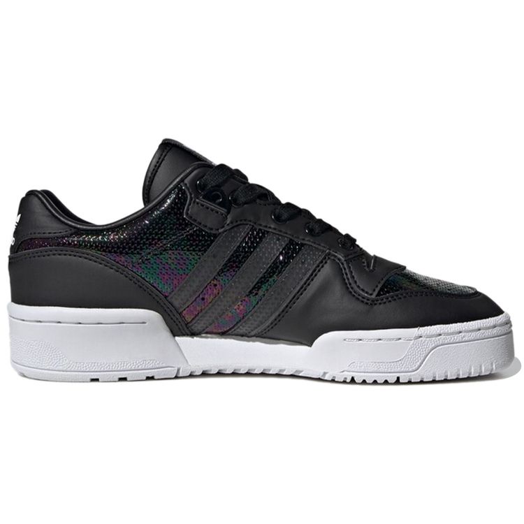 Adidas Originals Rivalry Low Retro Casual Low-Top Skate Schuhe Damen Sneaker Schwarz Weiß EF5542