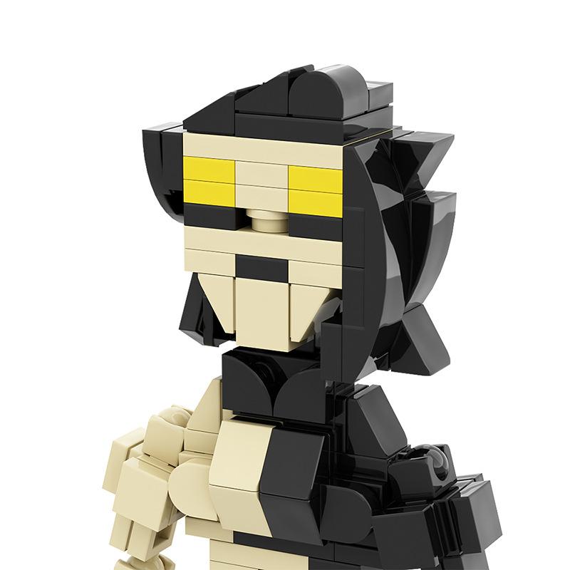 2025 Bendy und die Tintenmaschine 3D Kinderblock-Spieldesigner aus Kunststoff für Jugendliche und Kinder