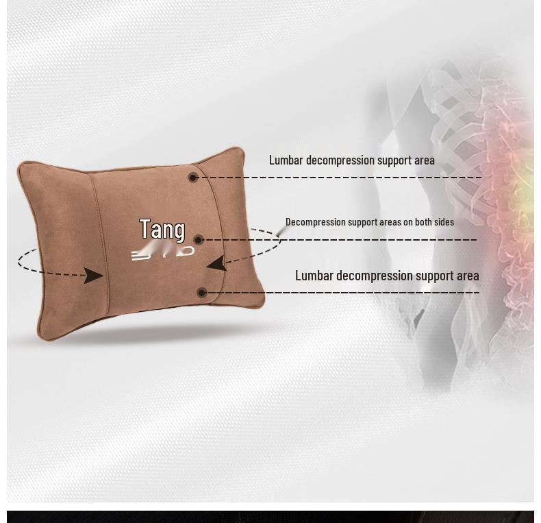 BYD Tang Car Neck & Lumbar Support Cushion for DMi, DMp, and EV Versions