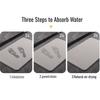 Diatomite foot mat hard mat diatomite hardboard bathroom floor mats bathroom absorbent non-slip mat quick-drying doormats