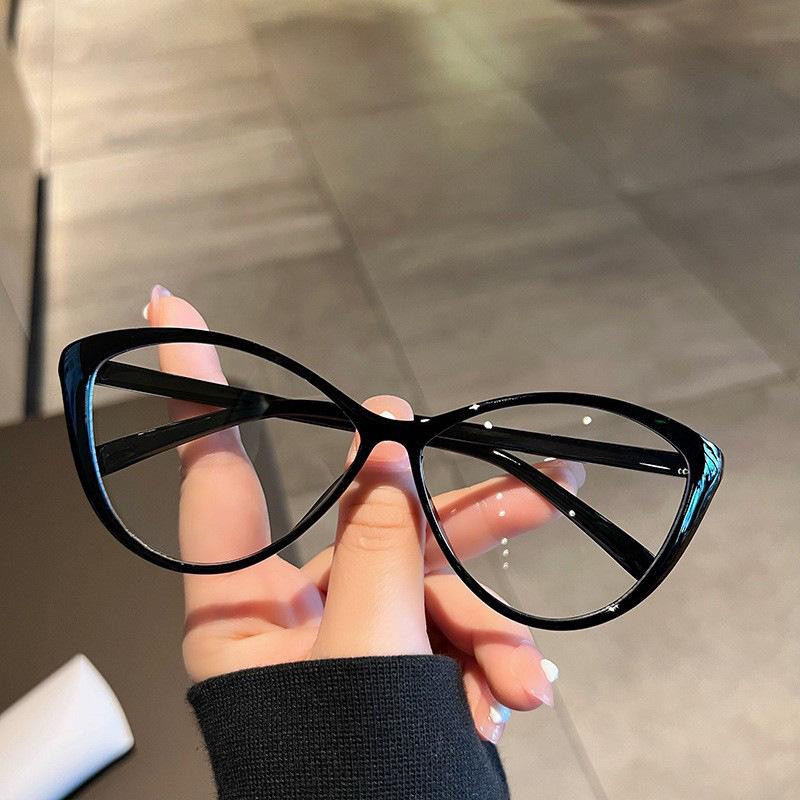 Trend Minus Diopter Glasses For Women Men Retro Cat Eye Frame Near-Sighted Prescription Eyewear Diopter