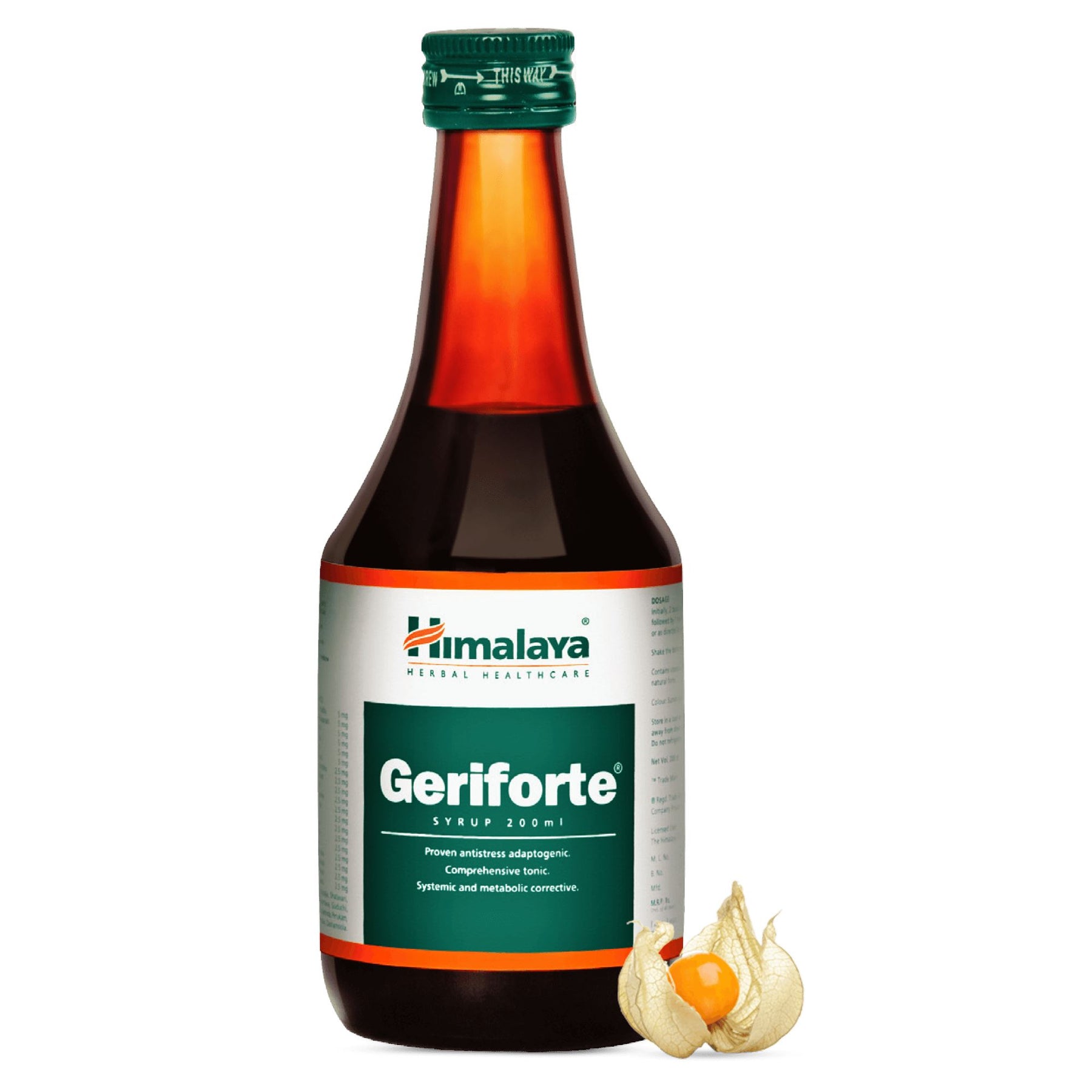 

Himalaya Geriforte Syrup 200ml Health Tonic for Stress, Fatigue, and Daily Wellness