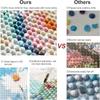 Fantasy Diamond Painting Art Set, 5D Starlight Painting DIY Crystal Cross Stitch Crafts and Crafts Decoration Home Wall Mural