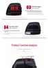 Compatible LED Daytime Running Lights & Sequential Turn Signals for 1998-2007 Land Cruiser LC100 Tail Light Assembly Modification.