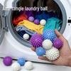 Large Anti-Tangle Stain-Removal Laundry Balls for Washing Machines