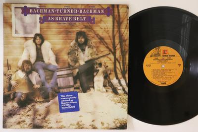 LP Record BPO, RANDY BACHMAN, FRED TURNER, RO - As Brave Belt MS2210 REPRISE 1975 US Rock Used